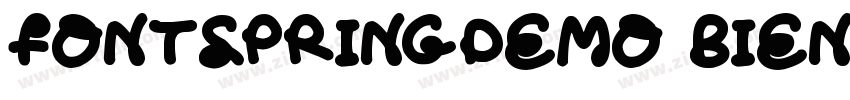 FONTSPRINGDEMO Bienn字体转换